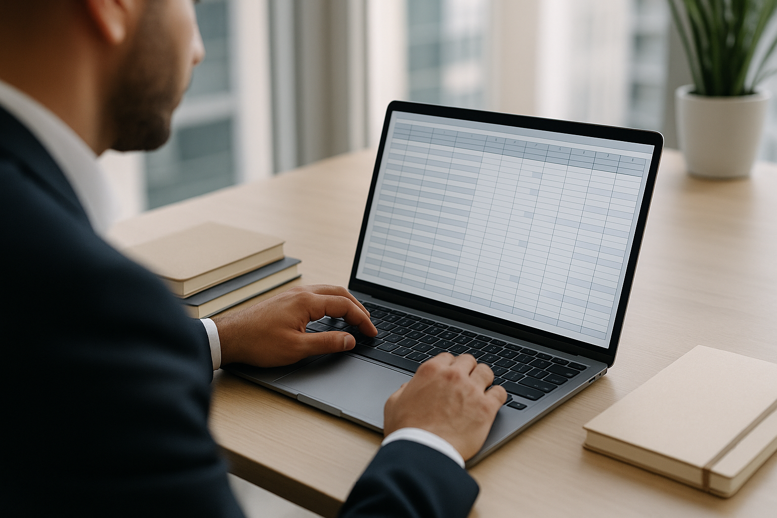 UAE accountant setting up chart of accounts in accounting software for SME