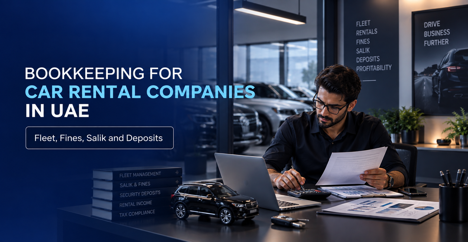Bookkeeping for Car Rental Companies in UAE: Fleet, Fines, Salik and Deposits