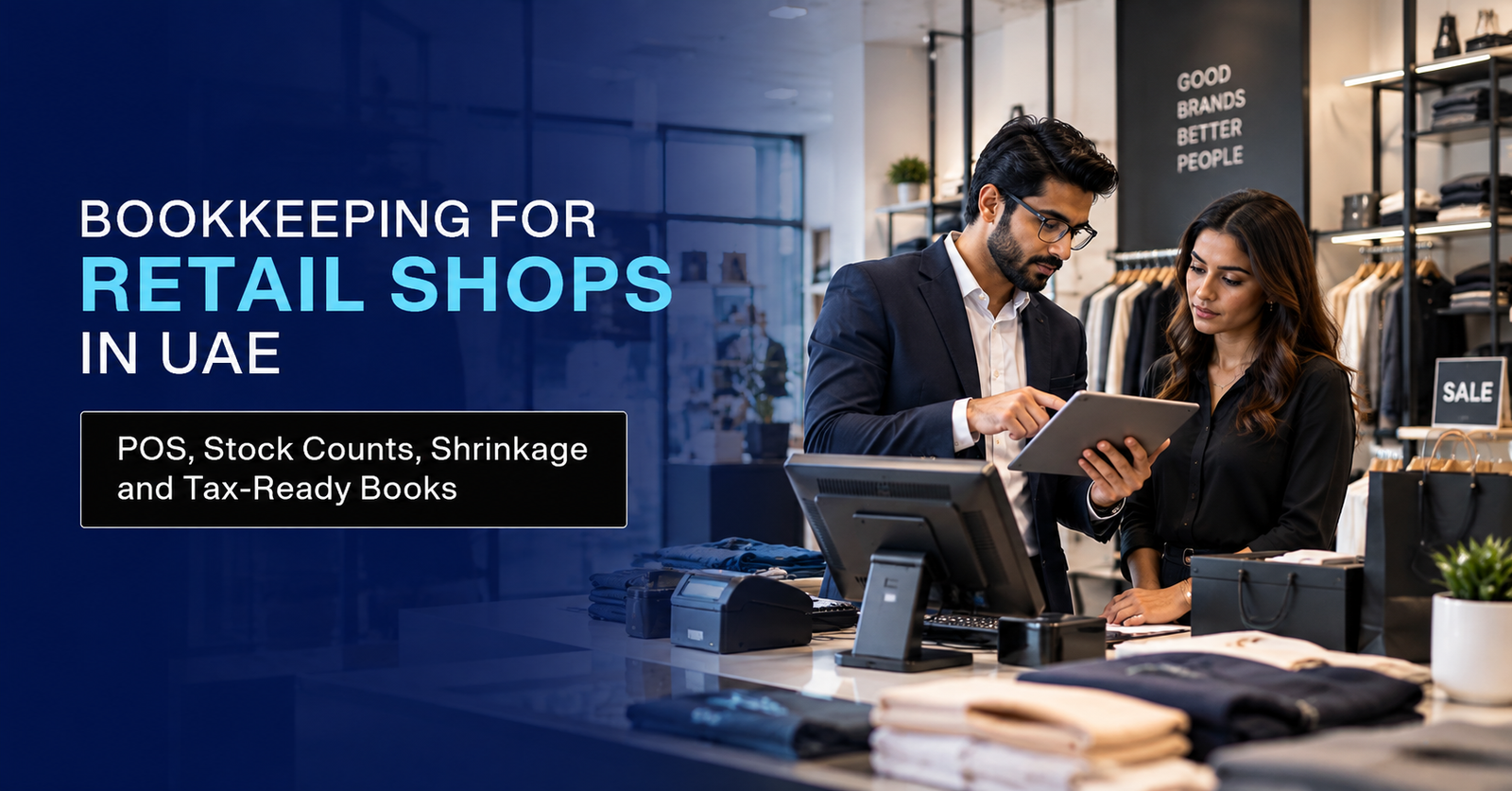 Bookkeeping for Retail Shops in UAE: POS, Stock Counts, Shrinkage and Tax-Ready Books