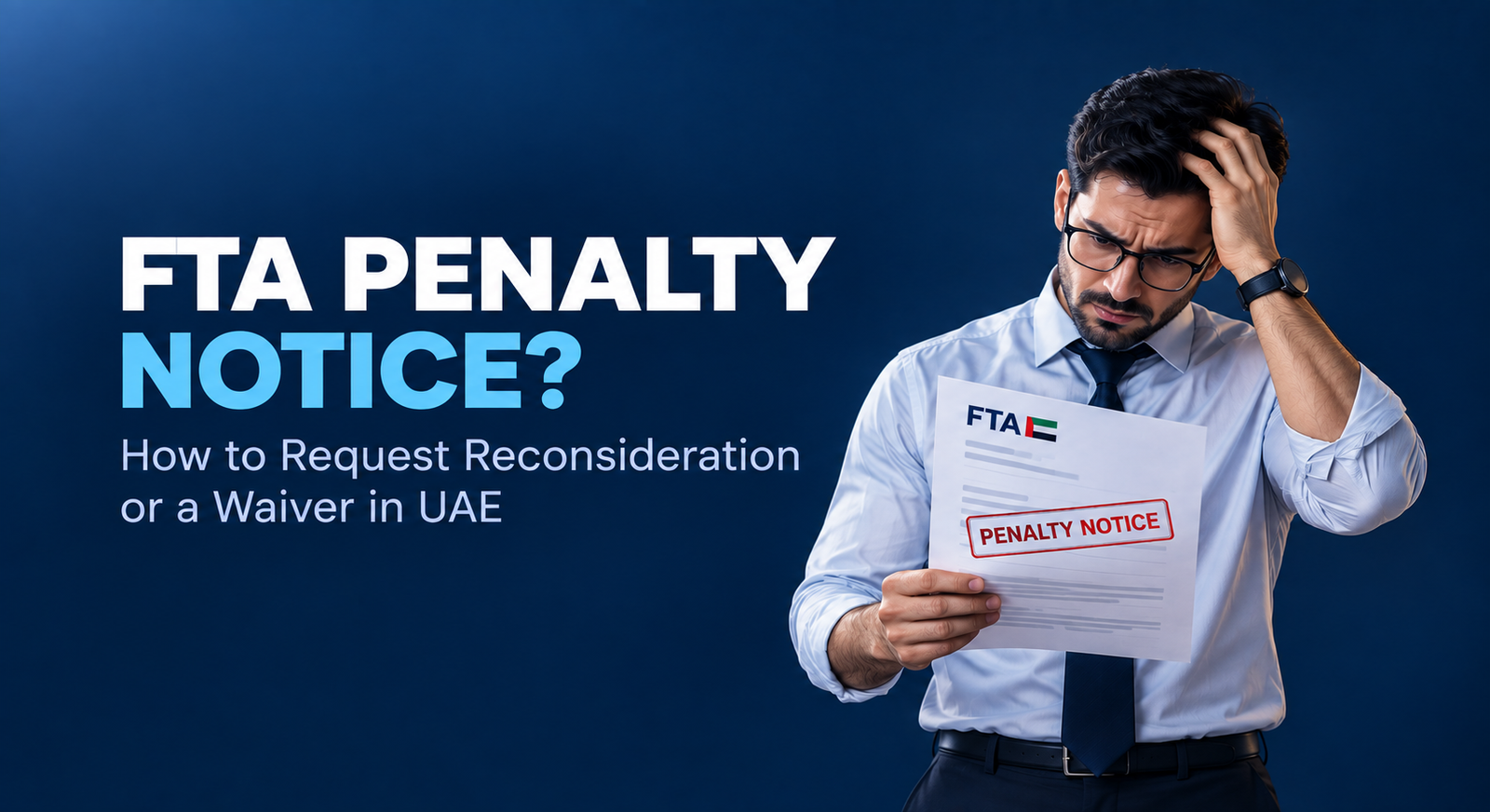 FTA Penalty Notice? How to Request Reconsideration or a Waiver in UAE (Step by Step)
