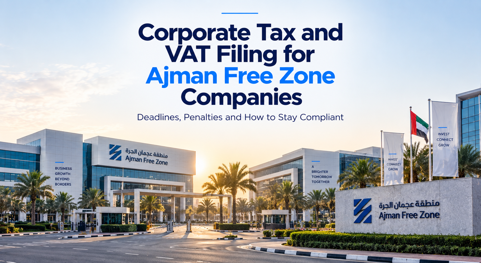 Corporate Tax and VAT Filing for Ajman Free Zone Companies: Deadlines, Penalties and How to Stay Compliant