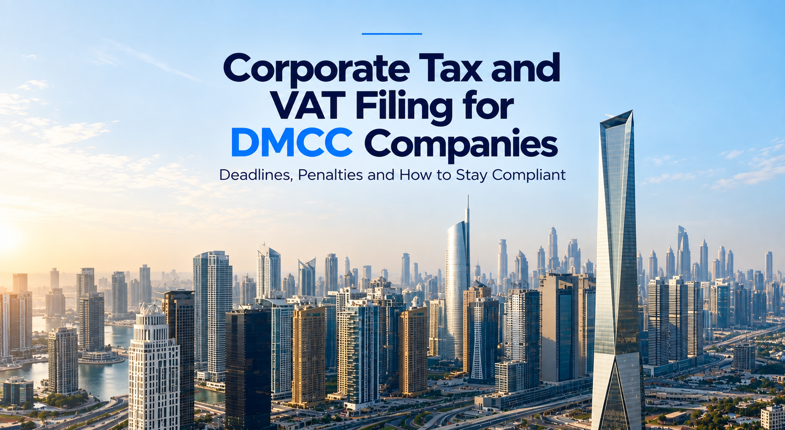 Corporate Tax and VAT Filing for DMCC Companies: Deadlines, Penalties and How to Stay Compliant