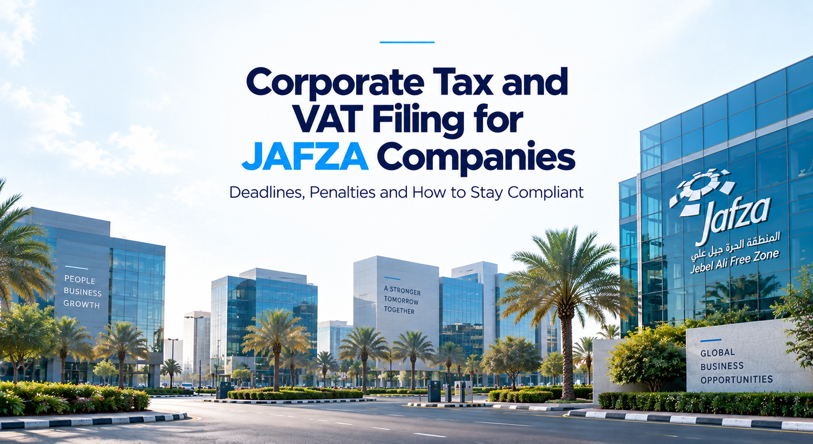 Corporate Tax and VAT Filing for JAFZA Companies: Deadlines, Penalties and How to Stay Compliant