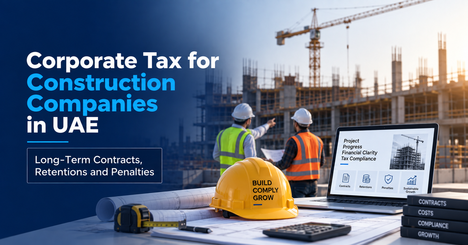 Corporate Tax for Construction Companies in UAE: Long-Term Contracts, Retentions and Penalties