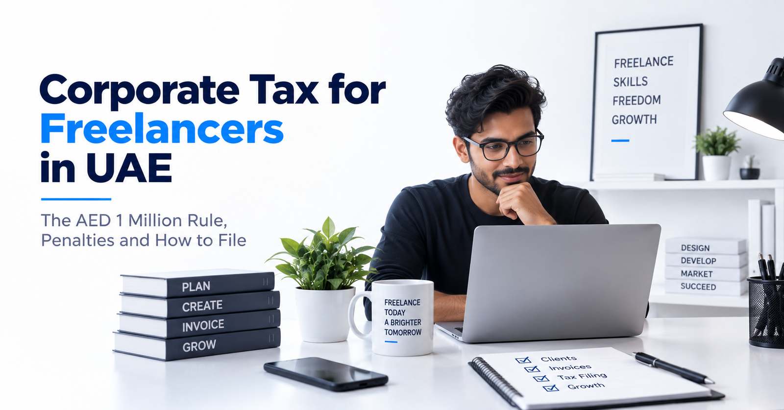 Corporate Tax for Freelancers in UAE: The AED 1 Million Rule, Penalties and How to File