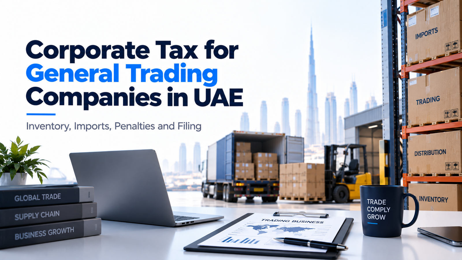 Corporate Tax for General Trading Companies in UAE: Inventory, Imports, Penalties and Filing
