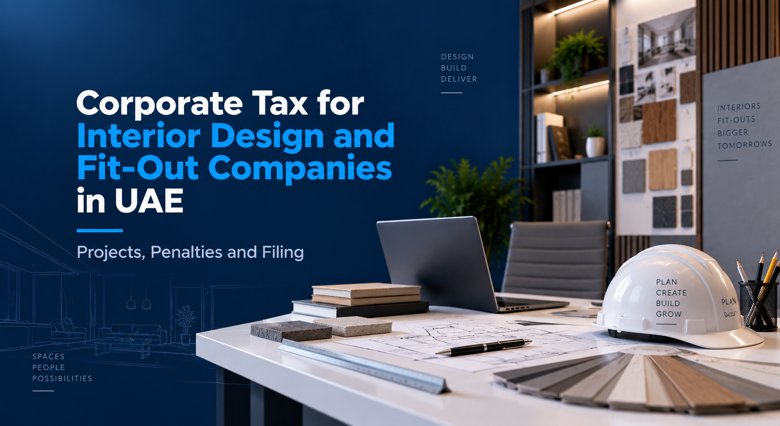 Corporate Tax for Interior Design and Fit-Out Companies in UAE: Projects, Penalties and Filing