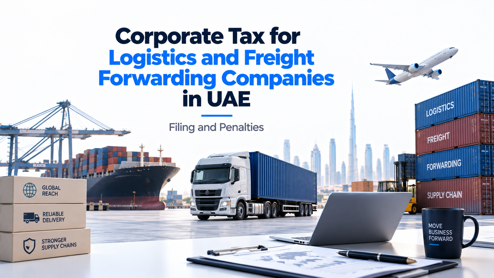 Corporate Tax for Logistics and Freight Forwarding Companies in UAE: Filing and Penalties