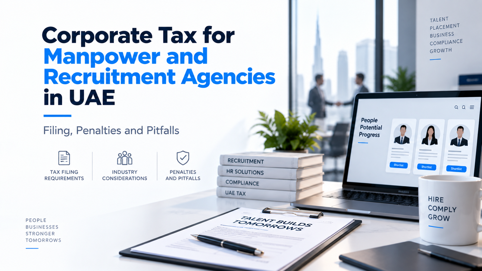 Corporate Tax for Manpower and Recruitment Agencies in UAE: Filing, Penalties and Pitfalls