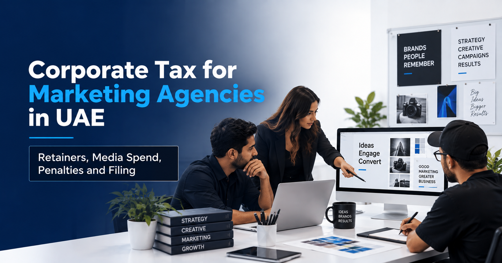 Corporate Tax for Marketing Agencies in UAE: Retainers, Media Spend, Penalties and Filing