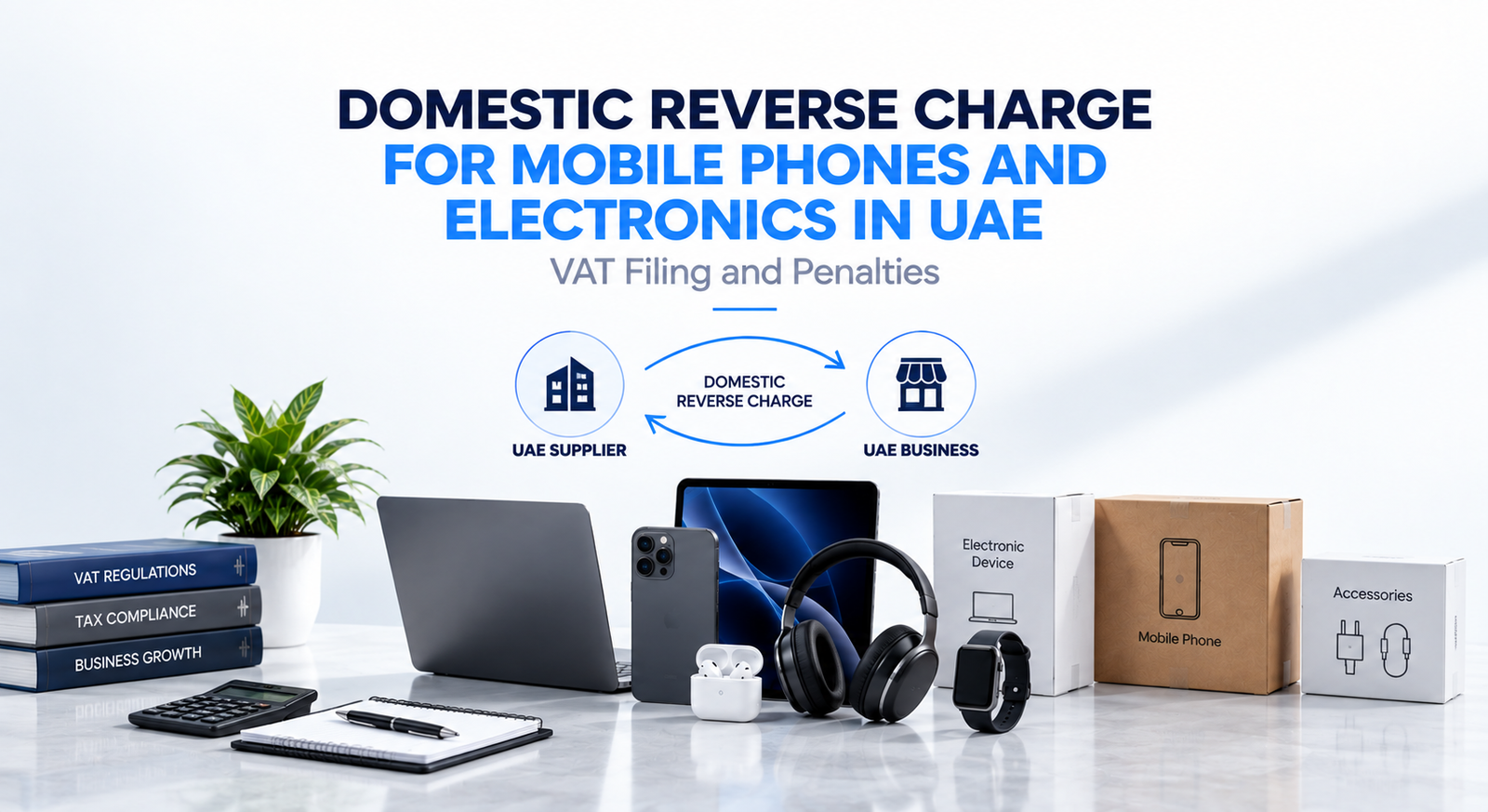 Domestic Reverse Charge for Mobile Phones and Electronics in UAE: VAT Filing and Penalties