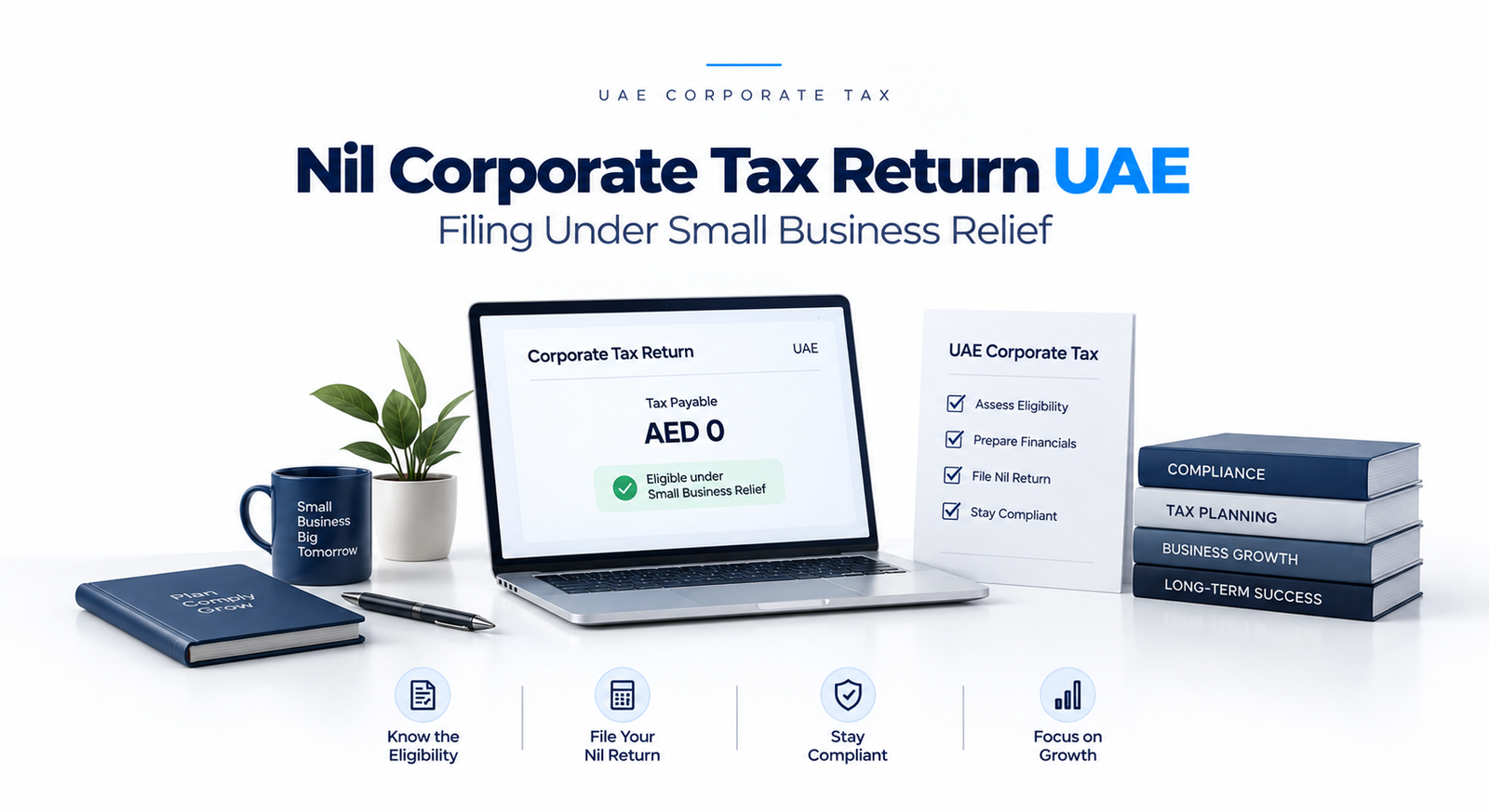 Nil Corporate Tax Return UAE: Filing Under Small Business Relief