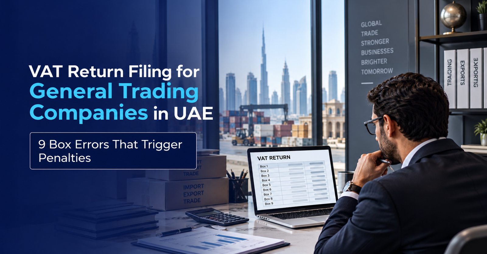 VAT Return Filing for General Trading Companies in UAE: 9 Box Errors That Trigger Penalties