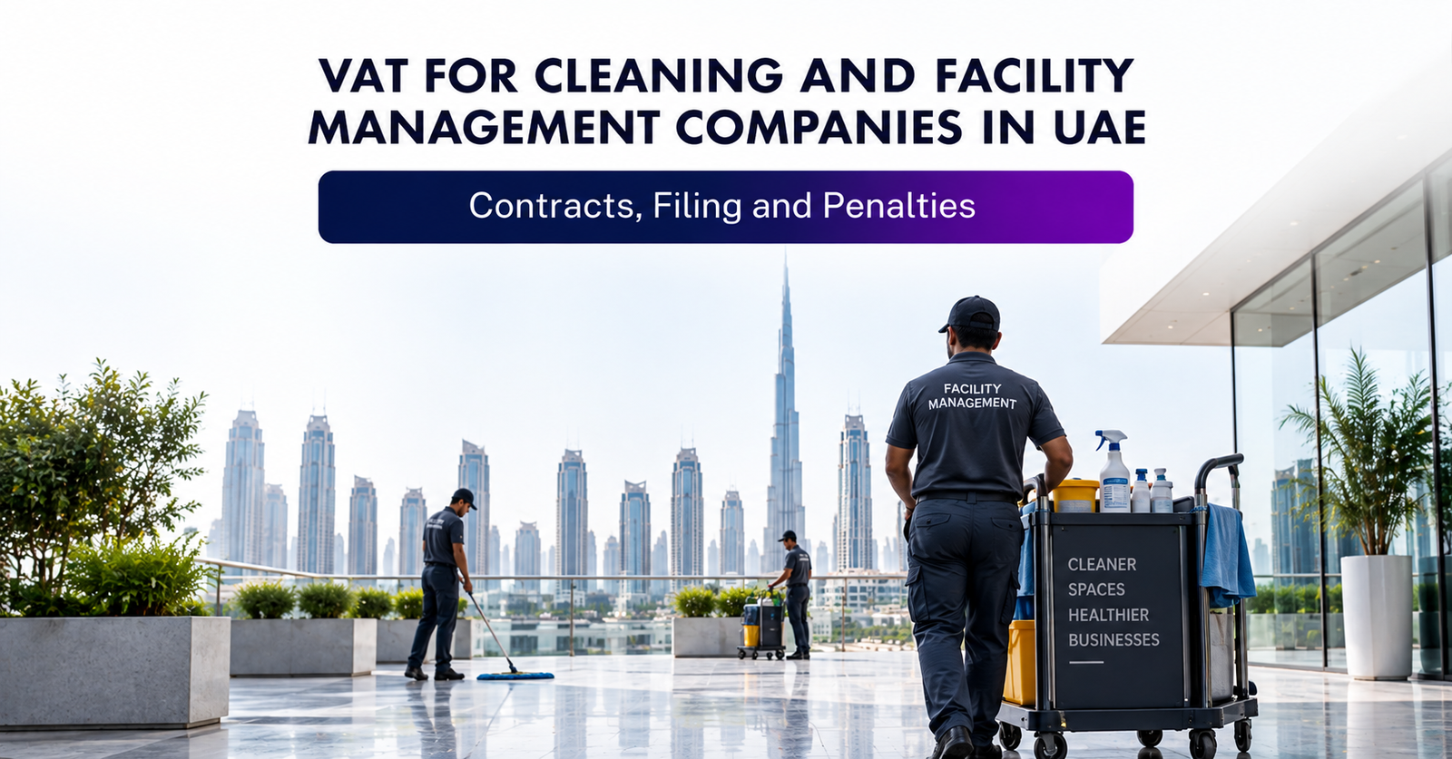 VAT for Cleaning and Facility Management Companies in UAE: Contracts, Filing and Penalties