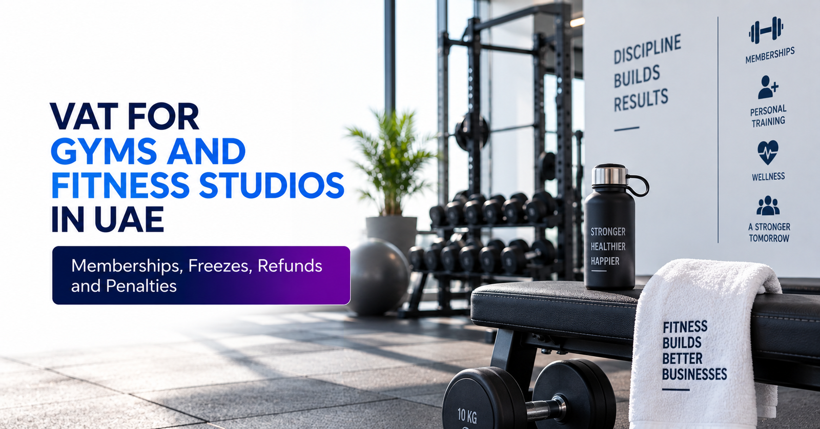 VAT for Gyms and Fitness Studios in UAE: Memberships, Freezes, Refunds and Penalties